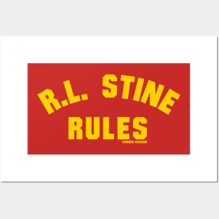 R.L. STINE RULES Posters and Art